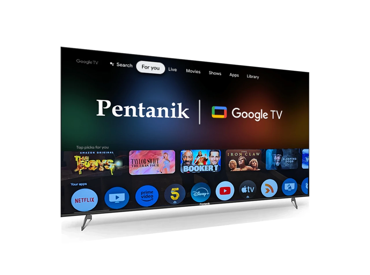 Pentanik Google TV 75 Inch 4K FL VC view 3